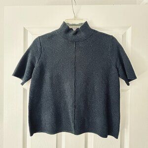 Zara Turtleneck Shortsleeve Sweater